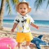 17422651246d5cf85eb35939cdd348fb2d6b57e88c 2pcs Casual Beach Style Outfit