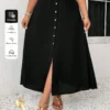 SHEIN Frenchy Plus Size Skirt