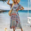 Women's dolman sleeve dress