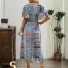 Women's dolman sleeve dress