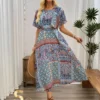 Women's dolman sleeve dress
