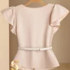 Franclia Women's Peplum Top