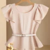 Franclia Women's Peplum Top