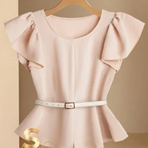 Franclia Women's Peplum Top