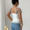 Chiquease Women Open Front Shirt