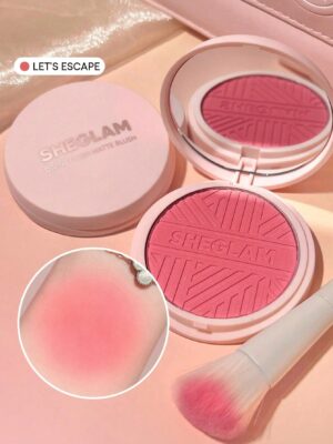17515137554725ab44eea24af41066dc3fcf280a88 SHEGLAM Divine Flush Matte Blush-High & Dry Blush Powder