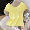 175181759862191a7cd93f8ab09e4f6979e6f872c4 CURVE Plus Size Casual Slim-Fit T-shirt