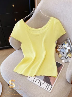 175181759862191a7cd93f8ab09e4f6979e6f872c4 CURVE Plus Size Casual Slim-Fit T-shirt