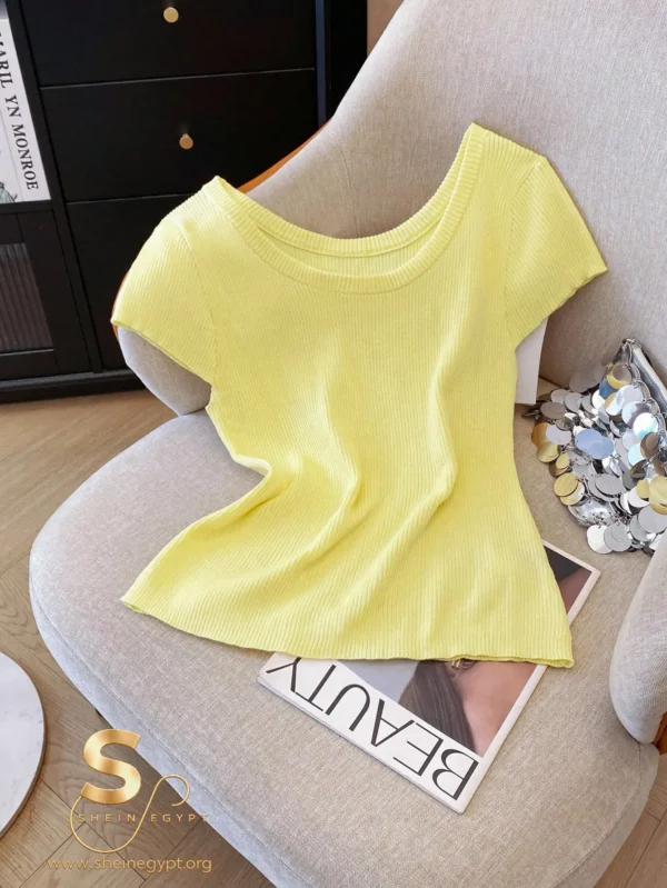 1751817606e007ed82542017b2c07d96acc9e59b1b CURVE Plus Size Casual Slim-Fit T-shirt