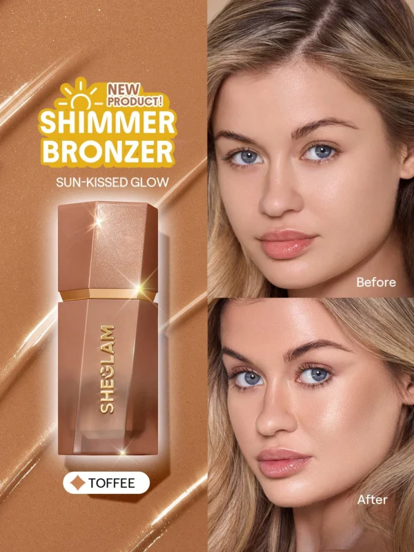 1751858592e14baa05e4b6e7c0e7e72523756ad7d6 SHEGLAM Sun Beam Shimmer Liquid Bronzer