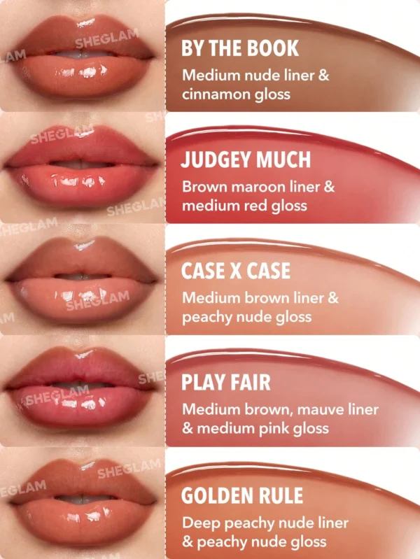 SHEGLAM Lip Rules Liner & Gloss Pen