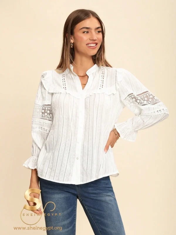 SHEIN VCAY Long Sleeve Tops