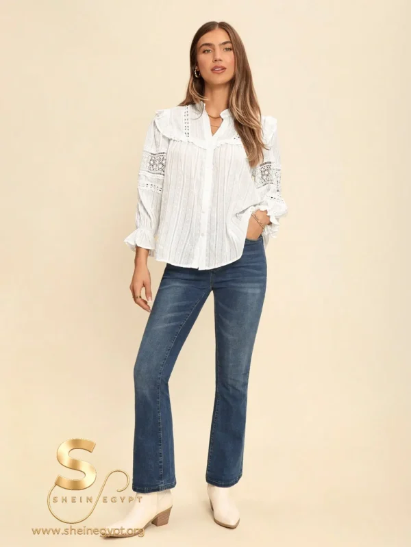 SHEIN VCAY Long Sleeve Tops