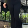 Slaydiva Plus Size Women High Waist Criss