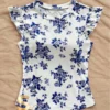 177029170786c51d045de082e583b28408767fab25 Women's Casual Round Neck Top