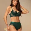Silquee Green Lingerie Set