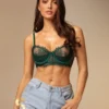 Silquee Green Lingerie Set