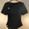 177279984793a75866897308ab36af22a32b588503 Franclia Women's Short Sleeve T-Shirt