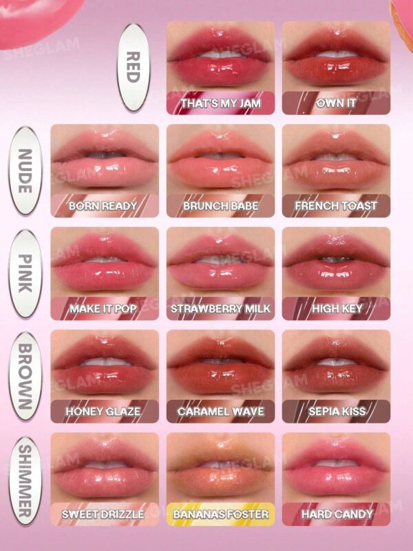 SHEGLAM Glass Lock Air Gloss-Own Lt