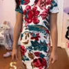 4b0c71f4-bc82-433d-b012-55c7299c7f5b Young Fashionable Girl Print Dress