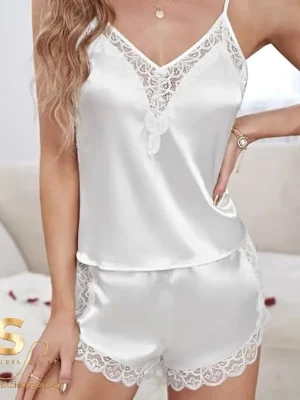 61XTsEyFZVL._AC_SX679_ Satin Pajamas Set