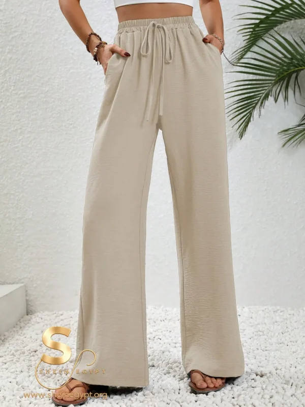 SHEIN LUNE Wide Leg Pants