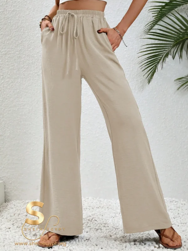 SHEIN LUNE Wide Leg Pants