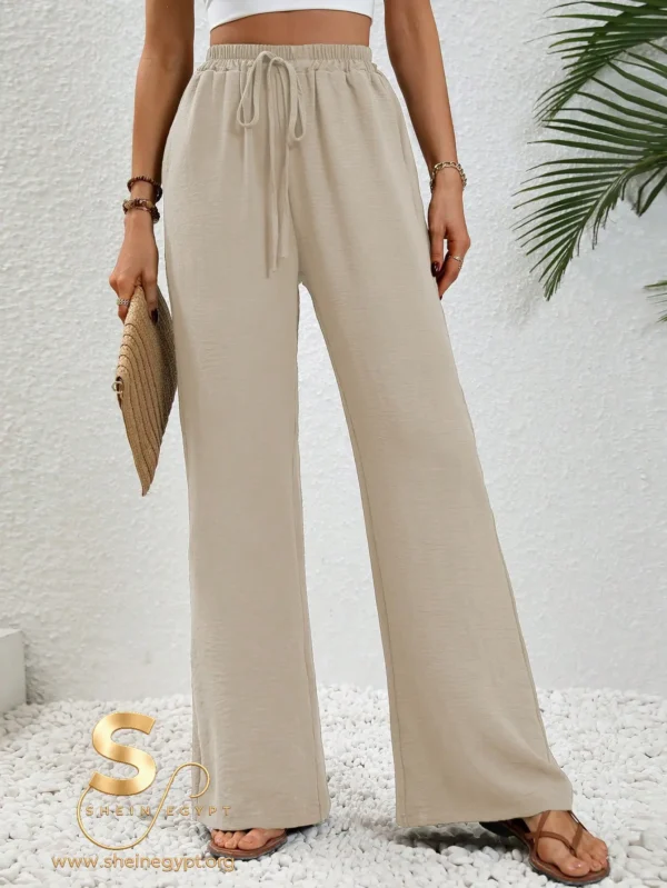 SHEIN LUNE Wide Leg Pants