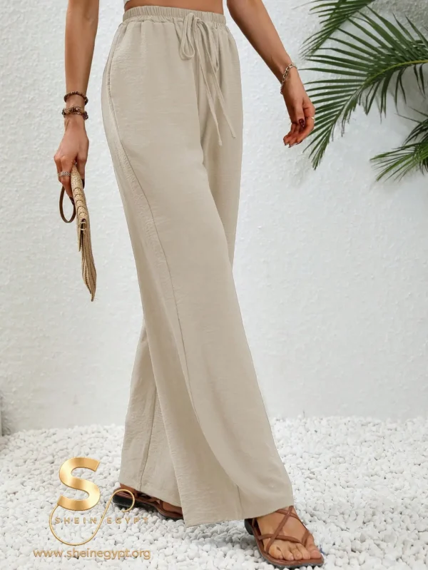 SHEIN LUNE Wide Leg Pants