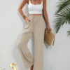 SHEIN LUNE Wide Leg Pants