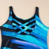 1710062441046f2426d109e28a48f599886c74db06 Women's Sexy Criss-Cross Backless One-Piece Swimsuit