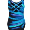1710062441f686993badaea472ef00c1cab632a9a2 Women's Sexy Criss-Cross Backless One-Piece Swimsuit