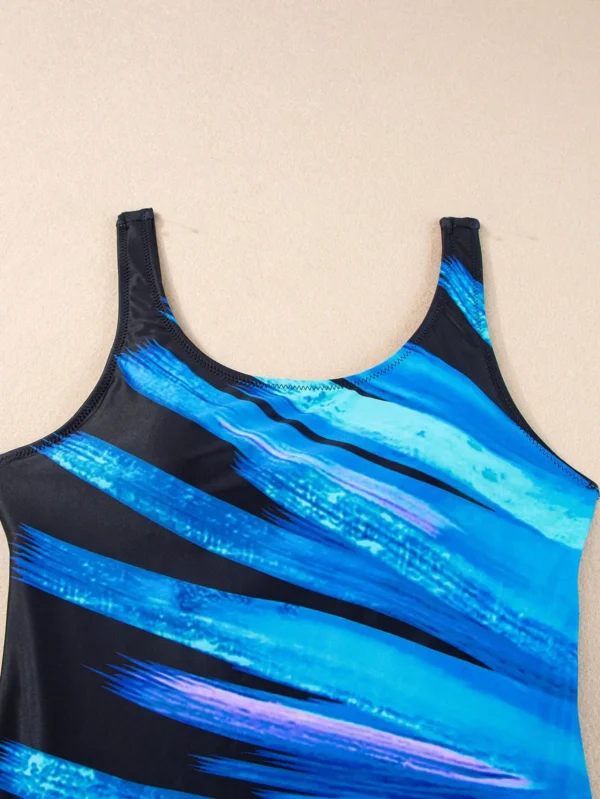 1710062441ff47aa56fd5898ef69c0293734ed63b3 Women's Sexy Criss-Cross Backless One-Piece Swimsuit