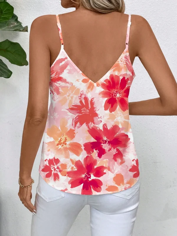 SHEIN Clasi Orange Top