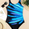 1749720193eb4a22b5cb921d0900a92e330cd6a1e5 Women's Sexy Criss-Cross Backless One-Piece Swimsuit