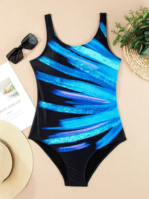 1749720193eb4a22b5cb921d0900a92e330cd6a1e5 Women's Sexy Criss-Cross Backless One-Piece Swimsuit