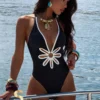 1773547228801f4f50a688d058e708bc1aec3b4794 Swim Chiccia Summer Beach One-Piece Swimsuit
