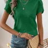 17770197730a29c6e9c036e57c589604f5e83118bb EMERY ROSE Round Neck Short-Sleeved T-Shirt