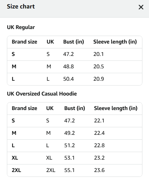 Screenshot 2026-07-01 175735 Women's large size hoodie