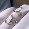 1 Pair Fashion Cubic Zirconia Teardrop Earrings