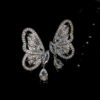 Butterfly & Teardrop Shape Dangle Earrings