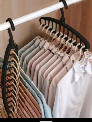 Hole Collapsible Clothes Hanger Organizer