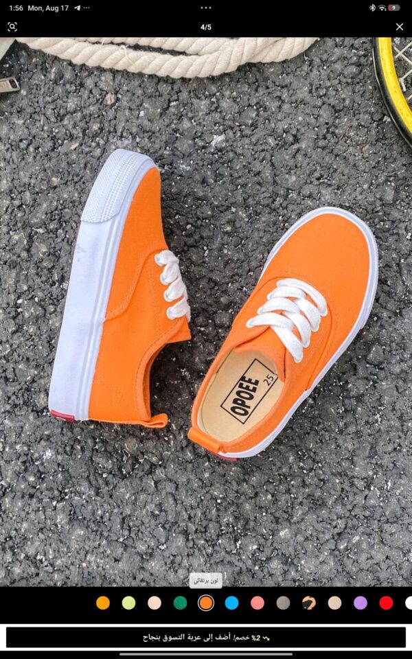 OPOEE Spring/Autumn Children Canvas Shoes