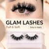 Screenshot_2026-08-17-03-55-29-924_com.zzkko Fluffy Faux Mink Strip Lashes, Dramatic Wispy Crisscross False Eyelashes, Soft Full Volume Glam Eye Lashes For Party Makeup, Reusable Easy To Apply Fake Eyelashes