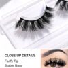 Screenshot_2026-08-17-03-55-31-439_com.zzkko Fluffy Faux Mink Strip Lashes, Dramatic Wispy Crisscross False Eyelashes, Soft Full Volume Glam Eye Lashes For Party Makeup, Reusable Easy To Apply Fake Eyelashes